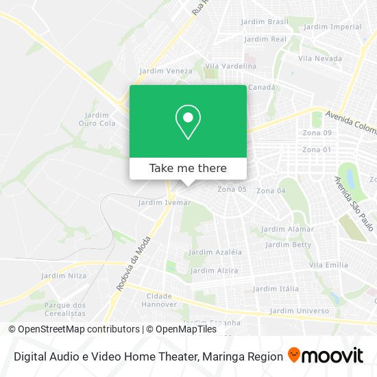 Digital Audio e Video Home Theater map