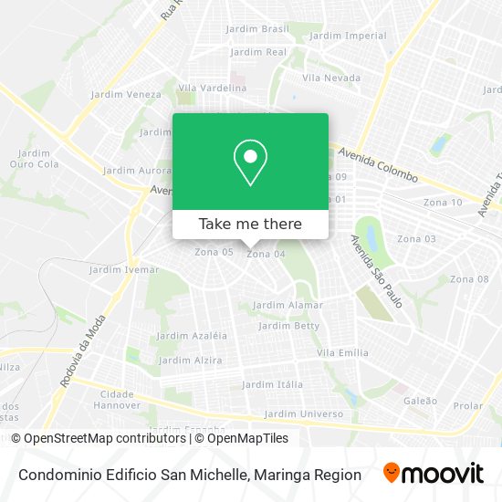 Condominio Edificio San Michelle map