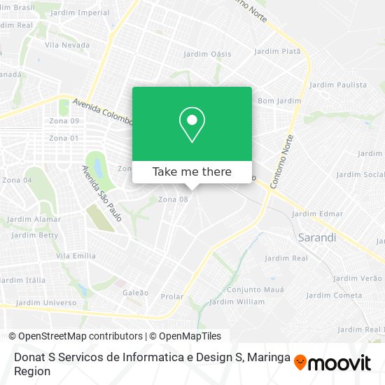 Mapa Donat S Servicos de Informatica e Design S