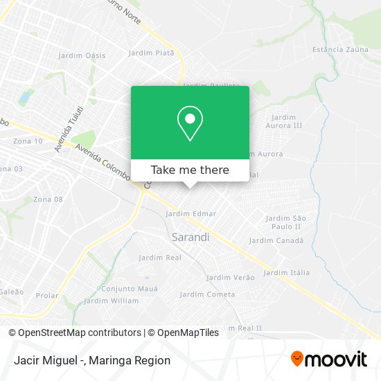Jacir Miguel - map