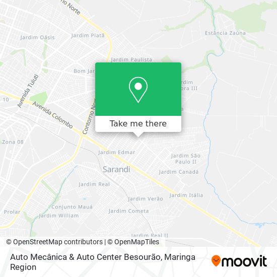 Auto Mecânica & Auto Center Besourão map