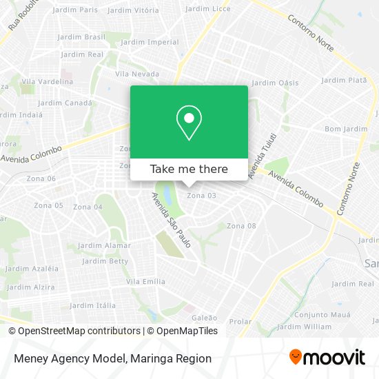 Meney Agency Model map