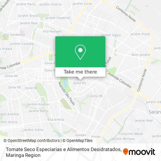 Tomate Seco Especiarias e Alimentos Desidratados map