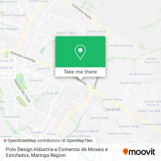Polo Design Industria e Comercio de Moveis e Estofados map