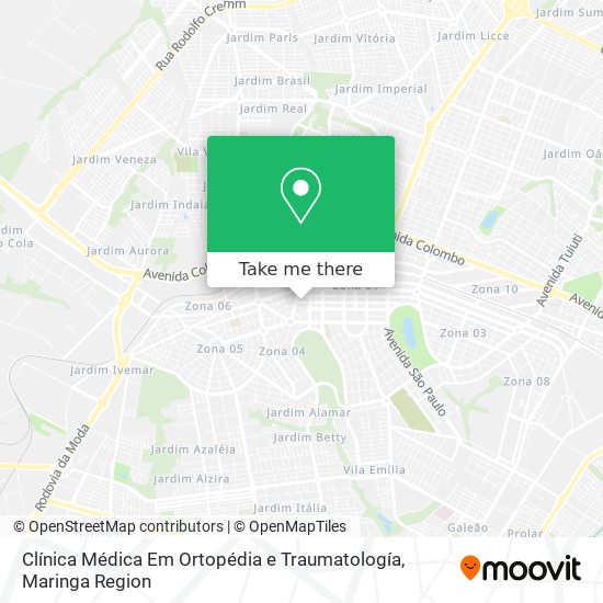 Clínica Médica Em Ortopédia e Traumatología map