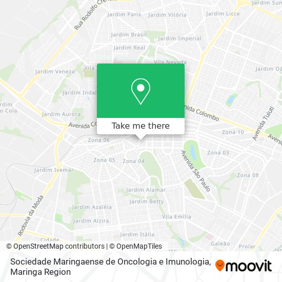 Sociedade Maringaense de Oncologia e Imunologia map