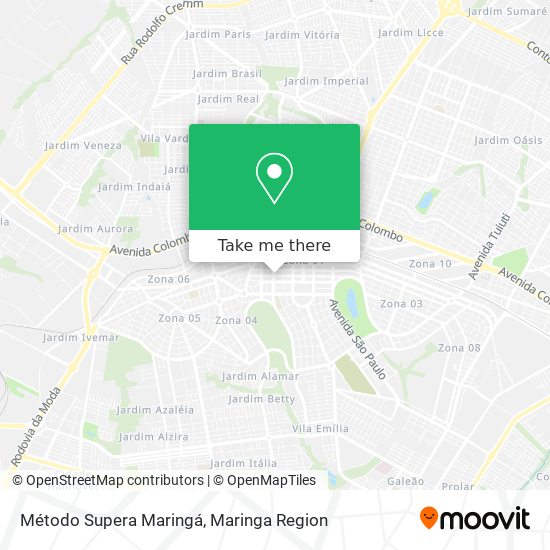Método Supera Maringá map