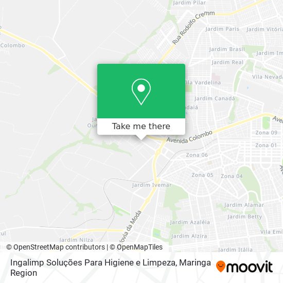 Ingalimp Soluções Para Higiene e Limpeza map