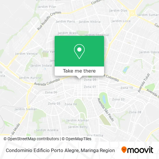 Condominio Edificio Porto Alegre map