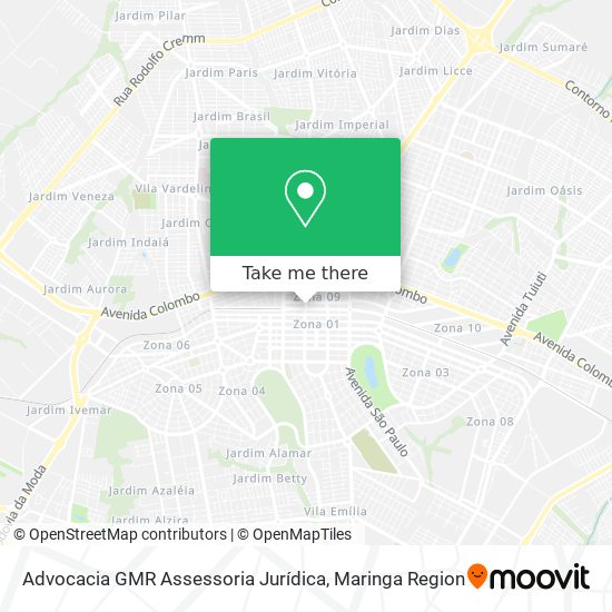 Advocacia GMR Assessoria Jurídica map
