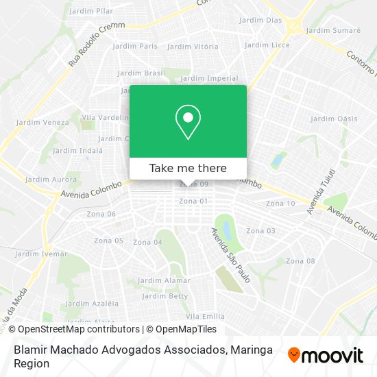 Blamir Machado Advogados Associados map
