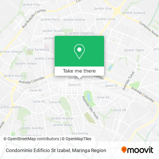 Condomínio Edifício St Izabel map