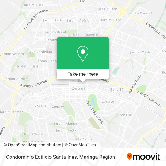 Condominio Edificio Santa Ines map