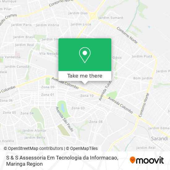 S & S Assessoria Em Tecnologia da Informacao map