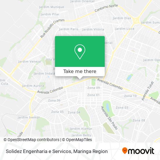 Solidez Engenharia e Servicos map