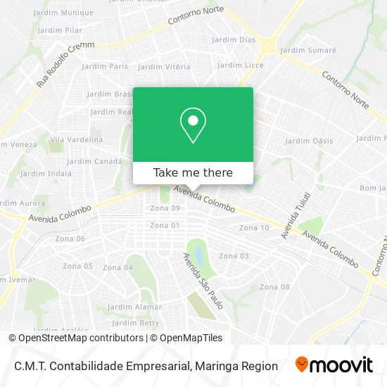 C.M.T. Contabilidade Empresarial map