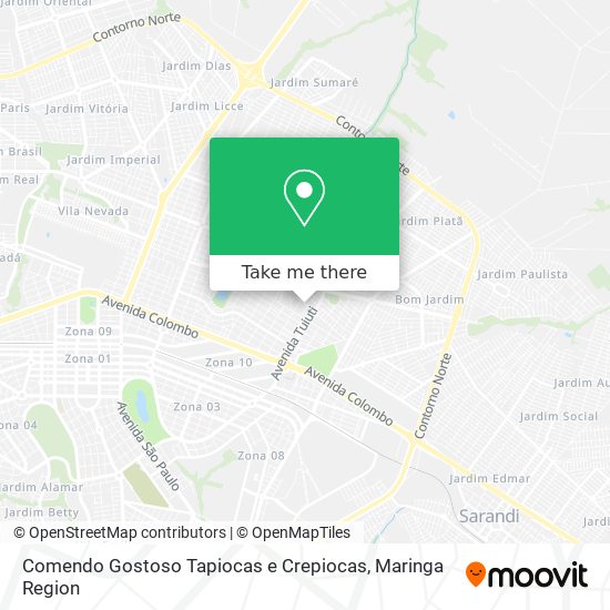 Comendo Gostoso Tapiocas e Crepiocas map