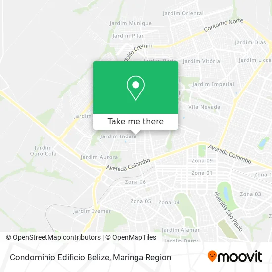 Condominio Edificio Belize map