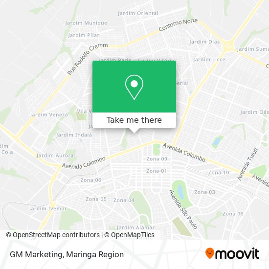 Mapa GM Marketing