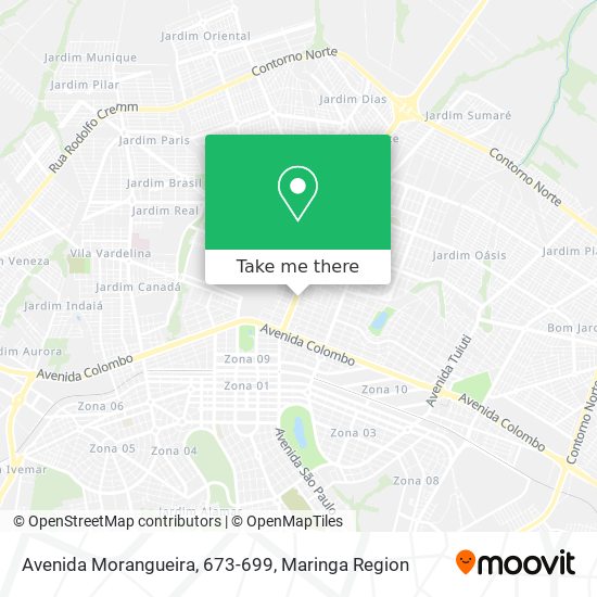 Avenida Morangueira, 673-699 map