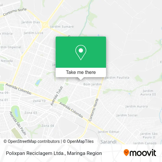 Polixpan Reciclagem Ltda. map