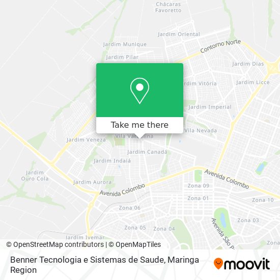 Benner Tecnologia e Sistemas de Saude map