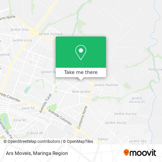 Ars Moveis map