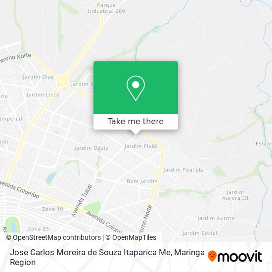 Jose Carlos Moreira de Souza Itaparica Me map