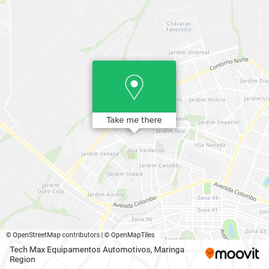 Tech Max Equipamentos Automotivos map