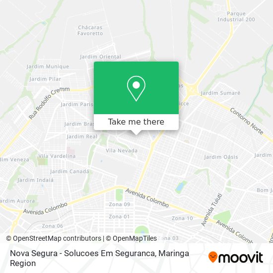 Mapa Nova Segura - Solucoes Em Seguranca