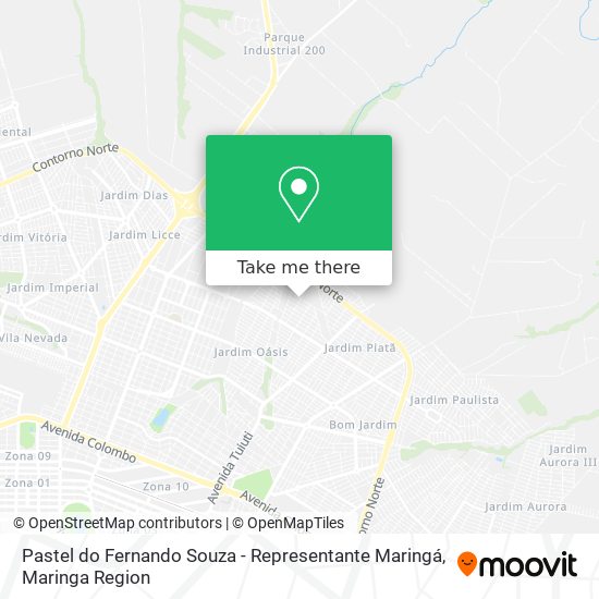 Pastel do Fernando Souza - Representante Maringá map