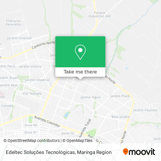 Mapa Edeltec Soluções Tecnológicas