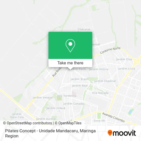 Pilates Concept - Unidade Mandacaru map