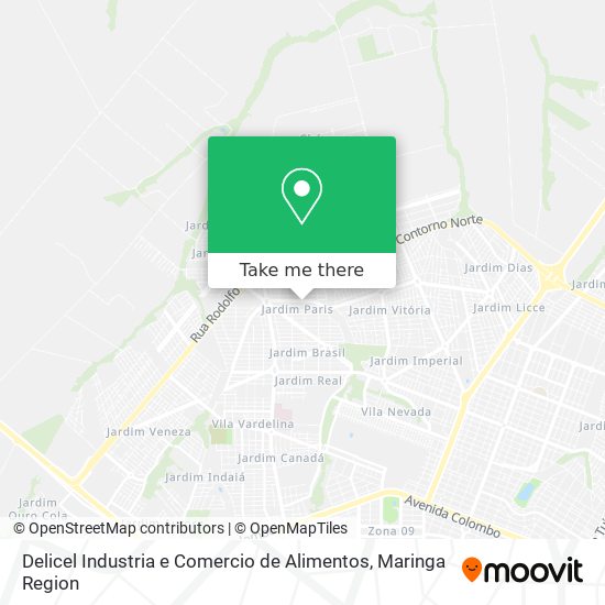 Delicel Industria e Comercio de Alimentos map