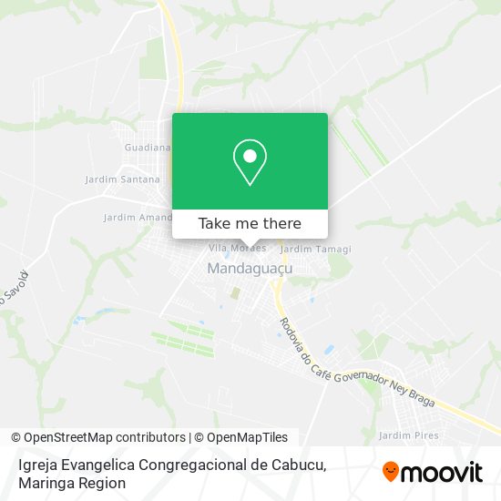 Igreja Evangelica Congregacional de Cabucu map