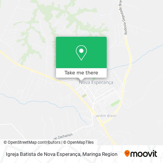 Igreja Batista de Nova Esperança map