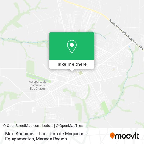 Maxi Andaimes - Locadora de Maquinas e Equipamentos map