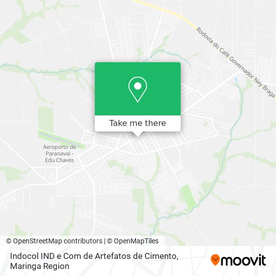 Indocol IND e Com de Artefatos de Cimento map