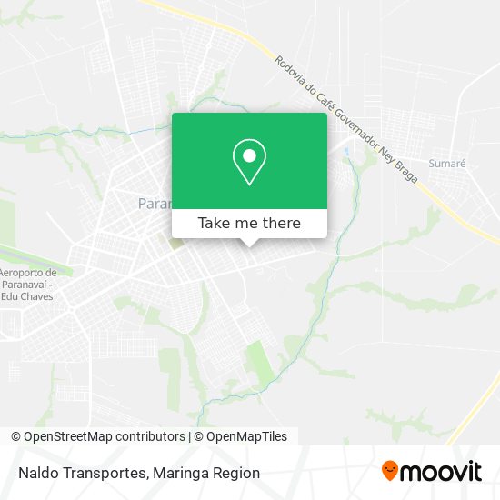 Naldo Transportes map