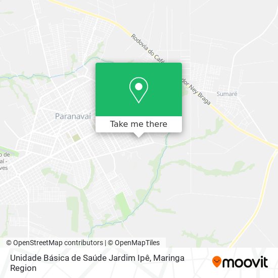 Unidade Básica de Saúde Jardim Ipê map