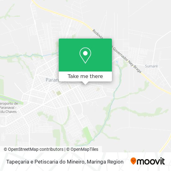 Tapeçaria e Petiscaria do Mineiro map