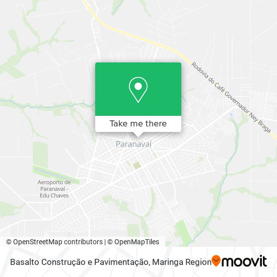 Basalto Construção e Pavimentação map