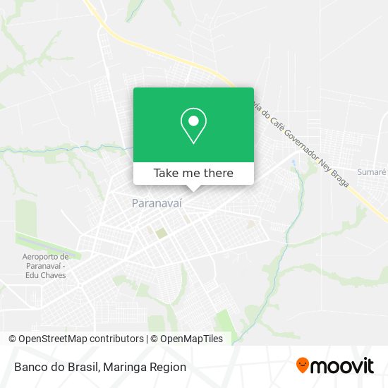 Banco do Brasil map