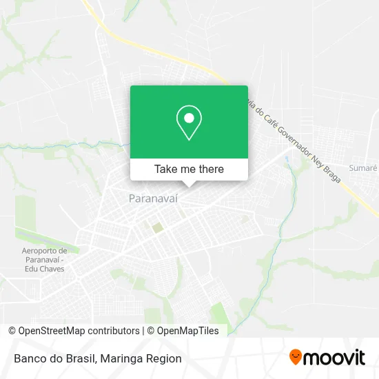 Banco do Brasil map