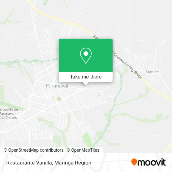 Restaurante Vanilla map