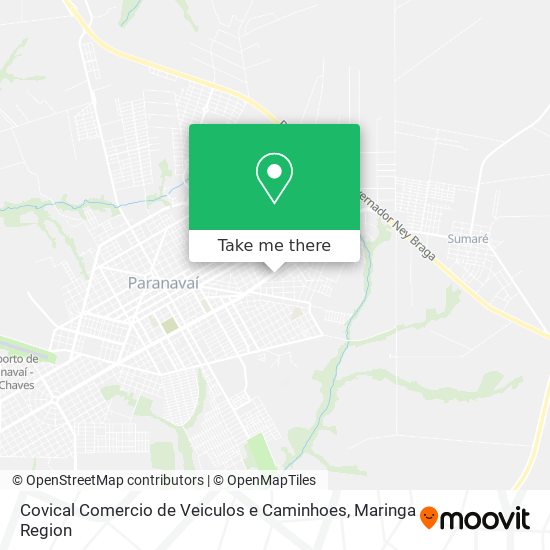 Covical Comercio de Veiculos e Caminhoes map