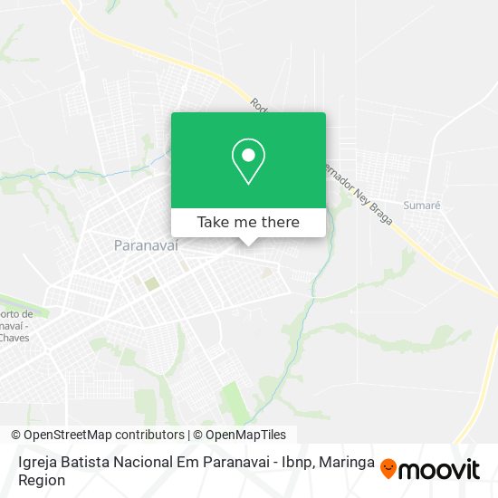 Igreja Batista Nacional Em Paranavai - Ibnp map