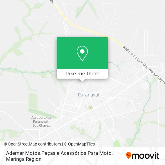 Mapa Ademar Motos.Peças e Acessórios Para Moto