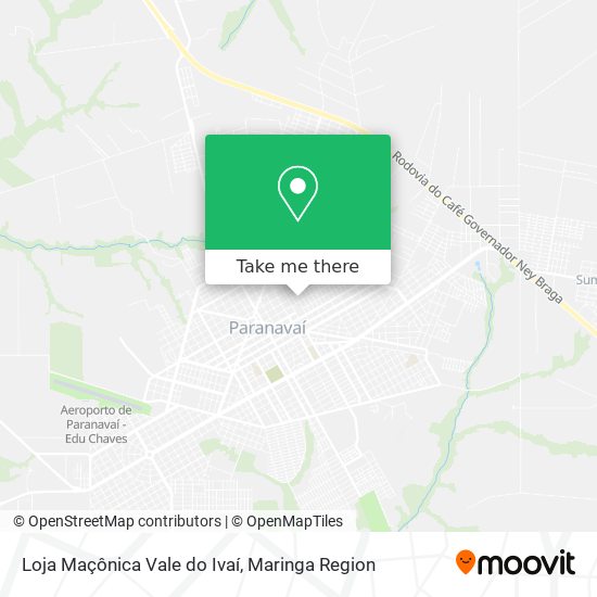 Loja Maçônica Vale do Ivaí map