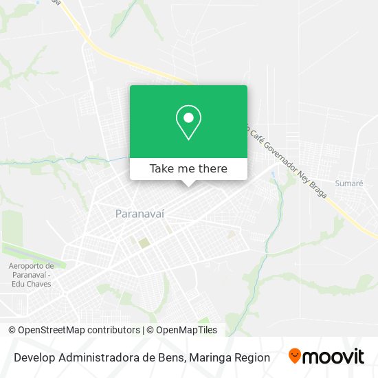 Develop Administradora de Bens map